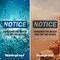 Signmission Conserve The Beach Stay Off The Dunes, 7 in W x Rectangle, Vinyl Decal OS-2PACK-NS-D-57-L-10791 - alternate 4